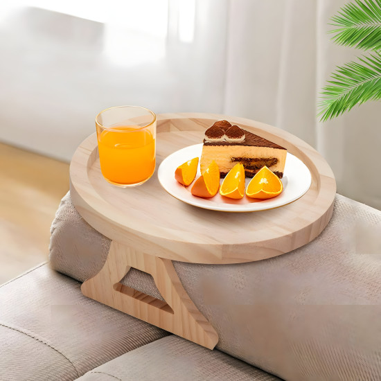 Wooden Sofa Armrest Tray